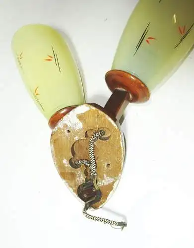 Vintage Wandlampe Tütenlampe Mid Century 2flamig Deko Lampe !