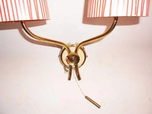 DDR Wandlampe Retro Look Design Zweiarmige Lampe Leuchte Deko 