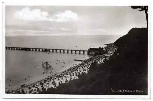 Ak Ostseebad Sellin auf Rügen 1933