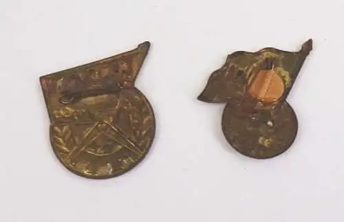 DDR Abzeichen 1 Mai 1955 und 1960 