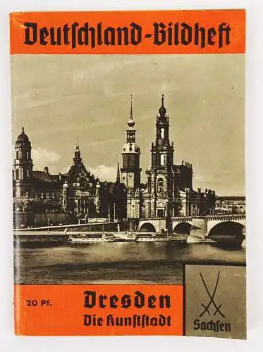 Deutschland Bildheft Dresden Die Kunststadt Hechtwagen um 1930