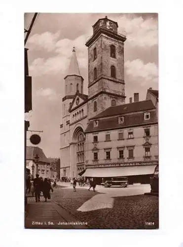 Ak Zittau in Sachsen Johanneskirche 1943 DR