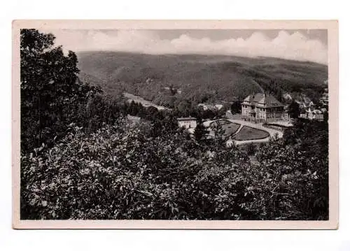 Ak Gernrode Harz Blick auf FDGB Erholungsheim Stubenberg DDR 1955