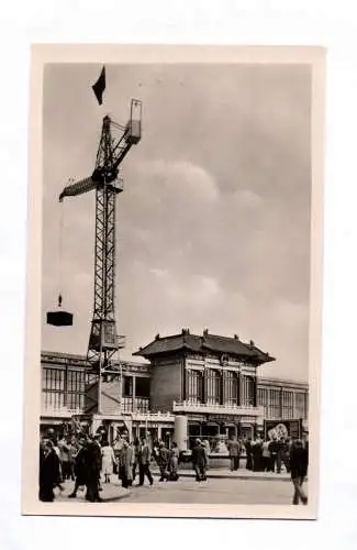 Ak Leipzig Messestadt Halle der Volksrepublik China  Teilansicht DDR 1954