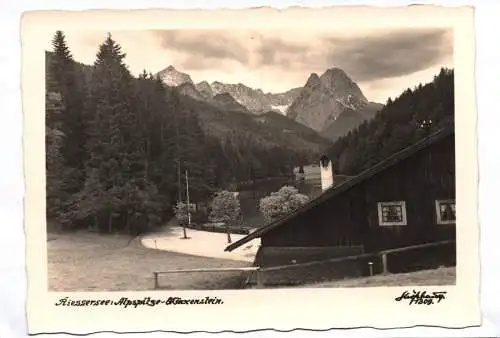 Ak Riessersee Alpspitze