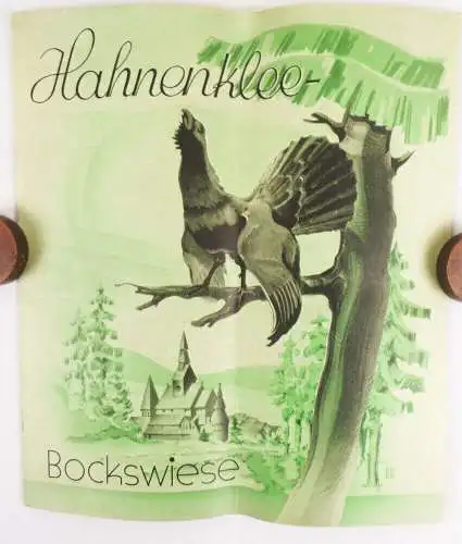 Hahnenklee Bockswiese Reiseprospekt um 1930 Harz