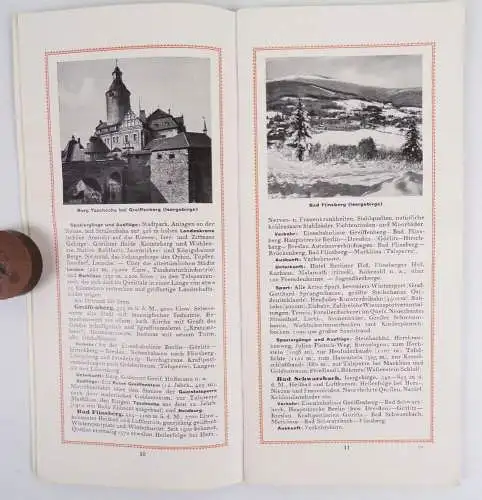 Schlesien Seine Gebirge Städte und Bäder um 1930 alte Reise Broschur