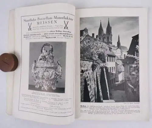 Im Postkraftwagen durch Dresden und das schöne Sachsen 1929 Reise 