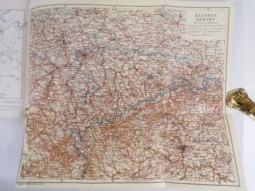 Im Postkraftwagen durch Dresden und das schöne Sachsen 1929 Reise 
