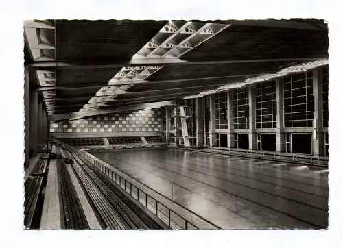 Ak Elbe Schwimmhalle Magdeburg 1968