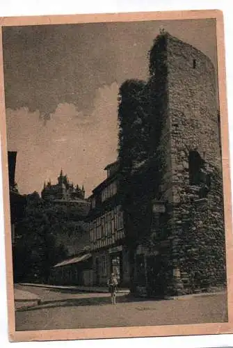 Ak Wernigerode Harz Der Dullenturm