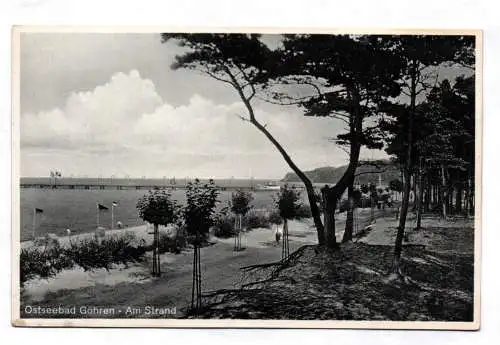 Ak Ostseebad Göhren Am Strand DR 1938