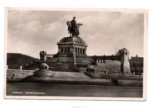 Ak Koblenz Kaiserdenkmal 1935 DR