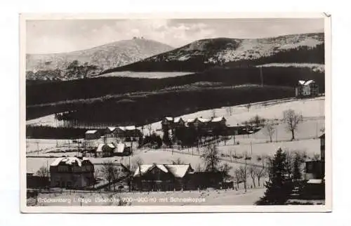 Ak Brückenberg mit Schneekoppe DR 1935