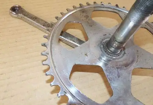 Altes Fahrrad Kettenblatt 44 Zähne Achse Oldtimer
