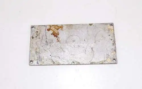 Altes Textima Typenschild VEB Webstuhl Bau Neugersdorf 1958 