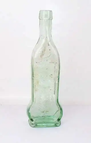 Alte Flasche Benediktiner Kloster Ettal Oberammergau Glas Vintage Deko