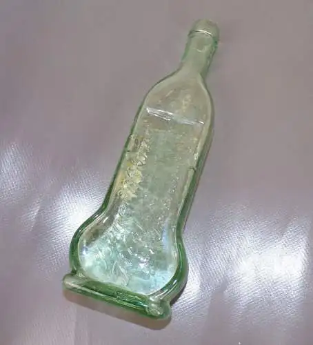 Alte Flasche Benediktiner Kloster Ettal Oberammergau Glas Vintage Deko