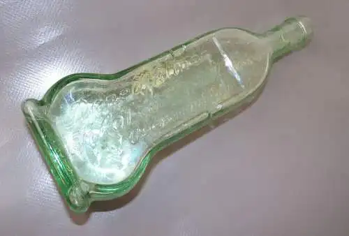 Alte Flasche Benediktiner Kloster Ettal Oberammergau Glas Vintage Deko