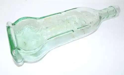 Alte Flasche Benediktiner Kloster Ettal Oberammergau Glas Vintage Deko