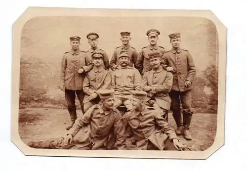 Foto Soldaten Voganj Serbien 1915 Waffenbruder