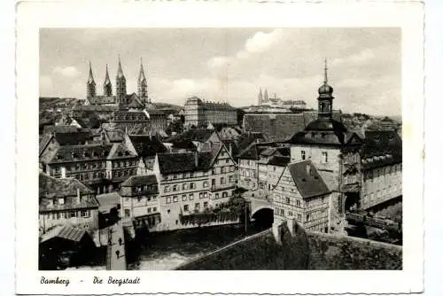 Ak Bamberg Die Bergstadt Bayern