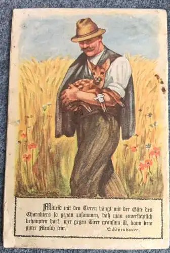 Tierschutz Kalender 1934 Original Heft alter Kalender Berliner Tierschutz DR