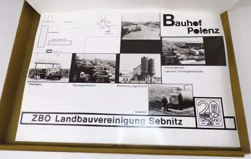 Mappe 20 Jahre ZBO Landbauvereinigung Sebnitz 1983 Fotos