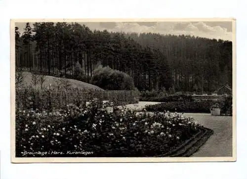 Ak Braunlage im Harz Kuranlage