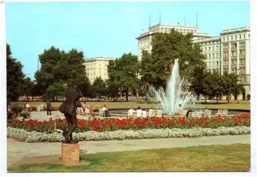 Ak Magdeburg Wilhelm Pieck Allee 1984 DDR