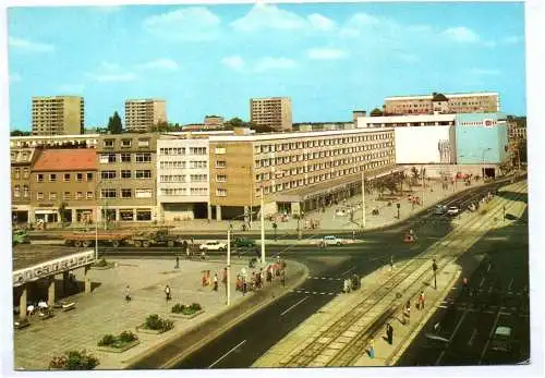 Ak Dessau Wilhelm Pieck Straße 1980