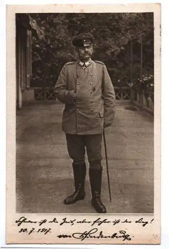 Ak Unser Hindenburg General Feldmarschall Chef Generalstabes 1926