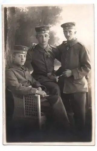 Foto Ak Leisnig Soldaten 1 Wk