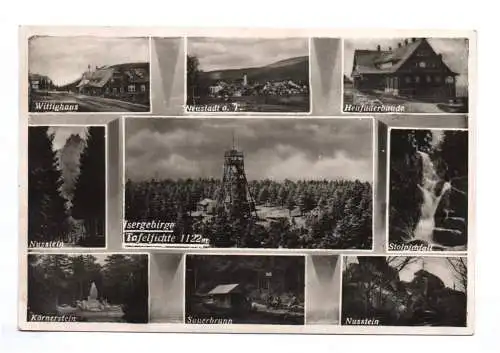 Ak Isergebirge Mehrbild Wittighaus Körnerstein Sauerbrunn Nusstein Heufuderbaude