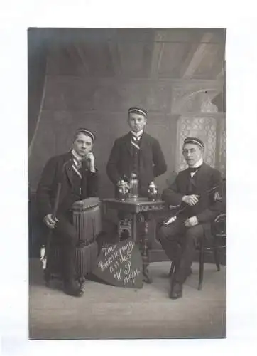 Foto Ak Studenten 1911 Studentika