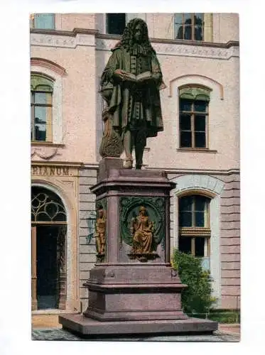 Litho Ak Leipzig Denkmal 1908