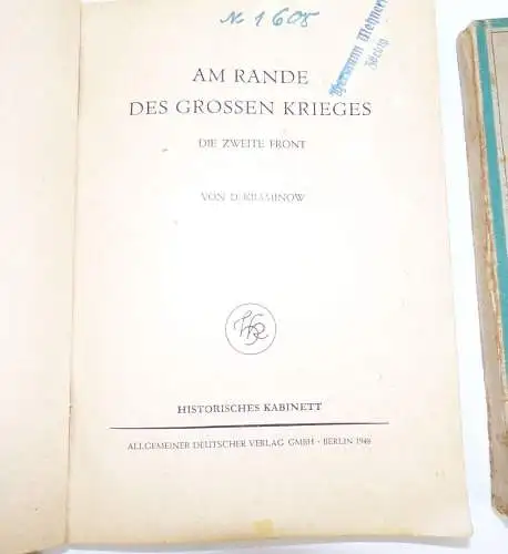 Krieg Buch Set Leningrader Tagebuch Dipolmatie Chronik 2 Weltkrieg  DDR