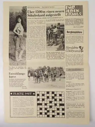 Der Kumpel an der Friedensgrenze DDR Zeitung 7 Stück Bergbau Tagebau Hagenwerder