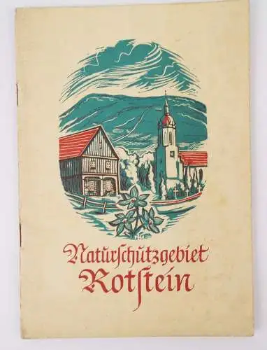 Naturschutzgebiet Rothstein Sohland Oberlausitz 1956 DDR