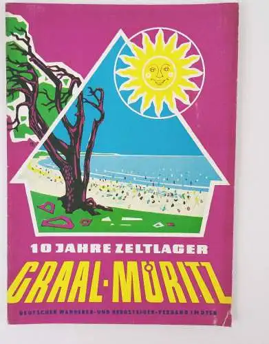 10 Jahre Zeltlager Graal Müritz DTSB 1960 DDR Heft