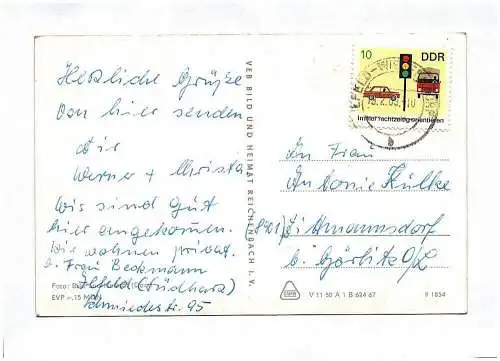 Ak FDGB Erholungsheim Zur Linde Luftkurort Ilfeld Südharz DDR