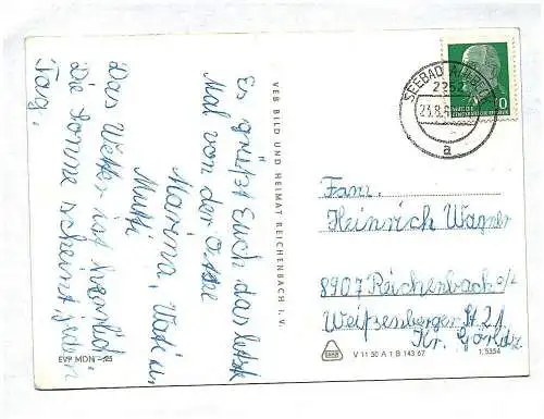 Ak Grüße von der Ostsee DDR