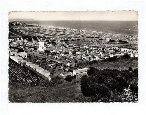 Foto Ak En Avion Au Dessus De Centre Helio Marin