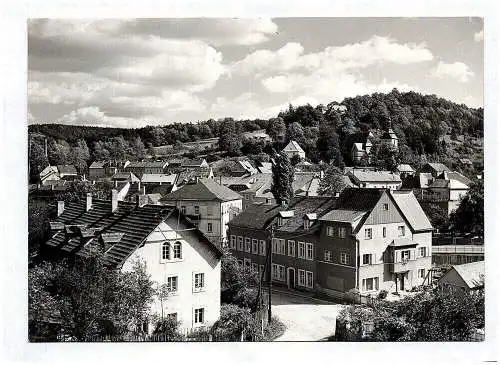 Ak Bad Gottleuba mit Kirche und Blindenheim DDR