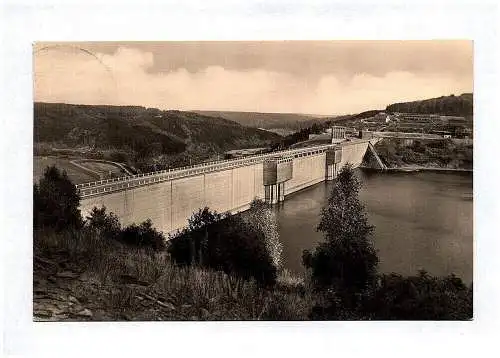 Foto Ak Rappbodetalsperre im Harz DDR