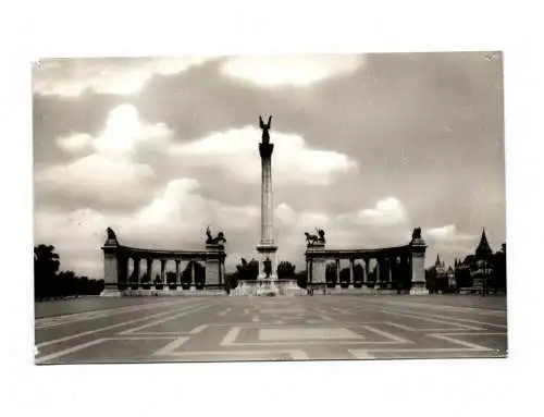 Ak Budapest Millenniumi emlekmü Millenniumsdenkmal