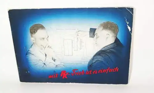 Werbe Broschüre Prym Getriebebau Stollberg 1930er 1940er DRP 