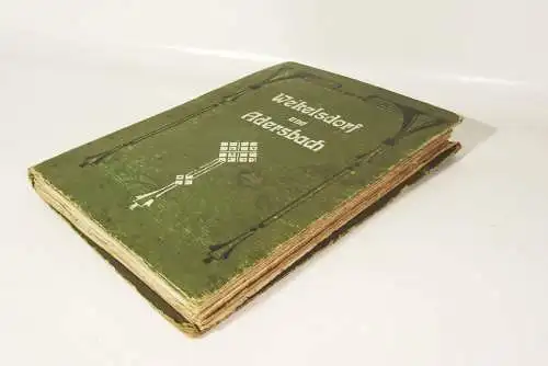 Leporello Wekelsdorf und Adersbach Böhmen Teplice nad Metují Tschechien 1910er 