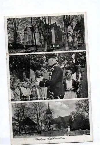 Ak Gruss aus Großmehlen Denkmalsplatz Makensen 1941