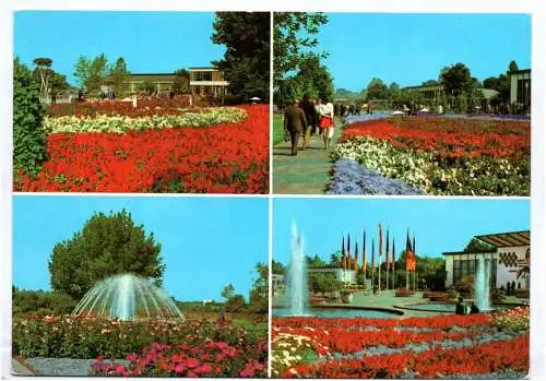 Ak Erfurt Internationale Gartenbau Ausstellung IGA 1977 in Farbe DDR